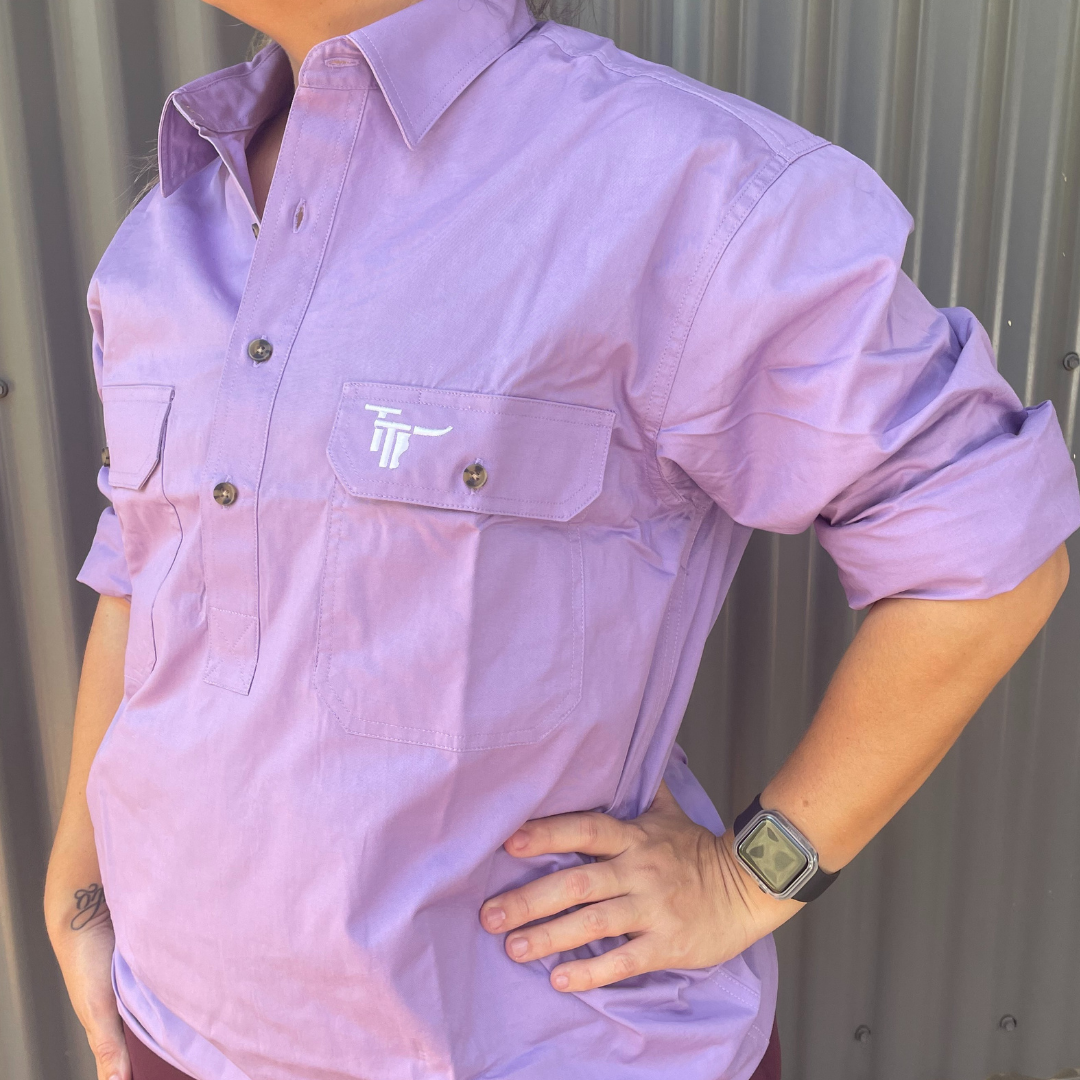 Territory Work Shirt Periwinkle