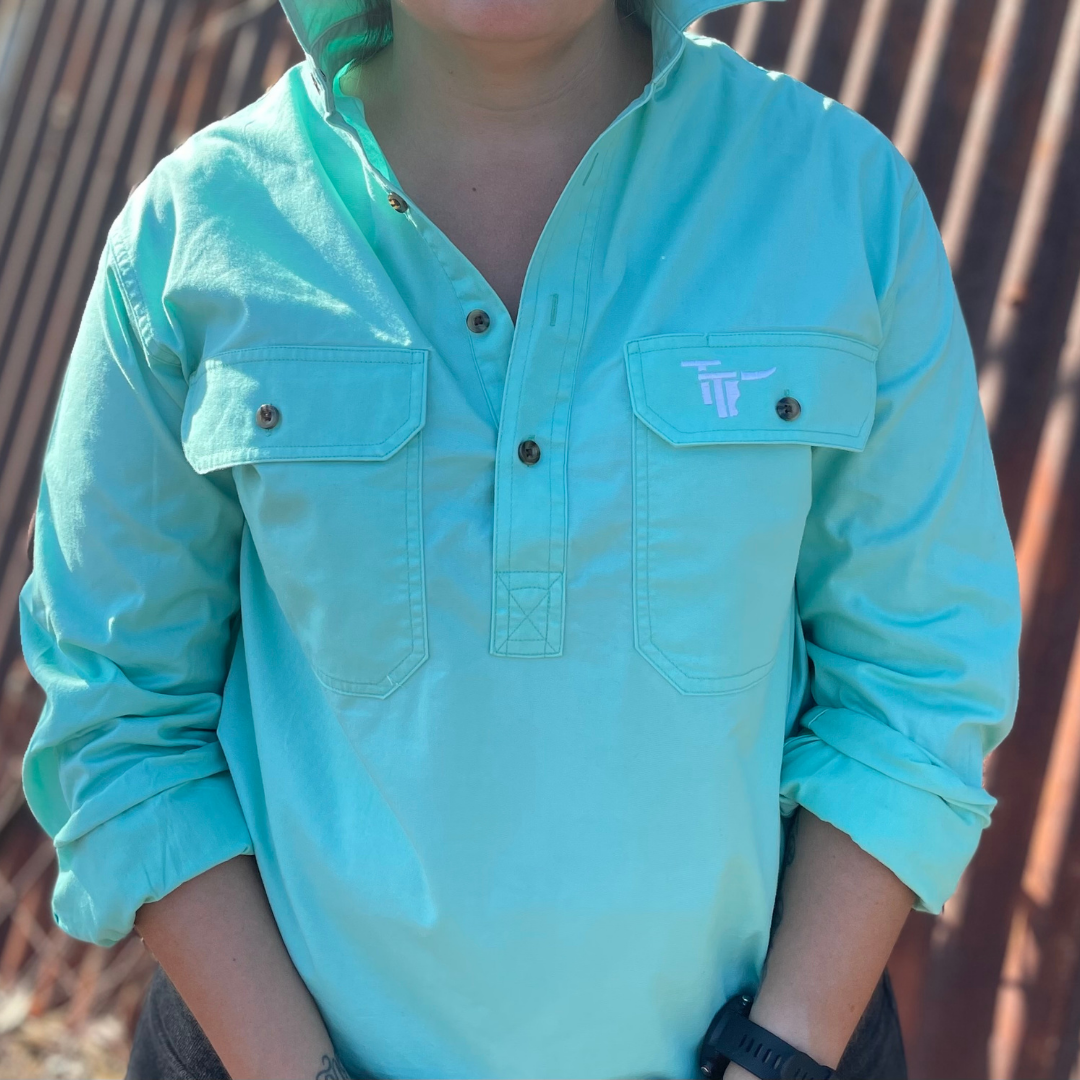 Territory Work Shirt Teal