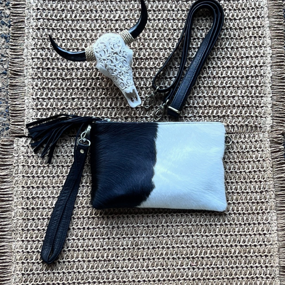 TT Cowhide Clutch - Medium