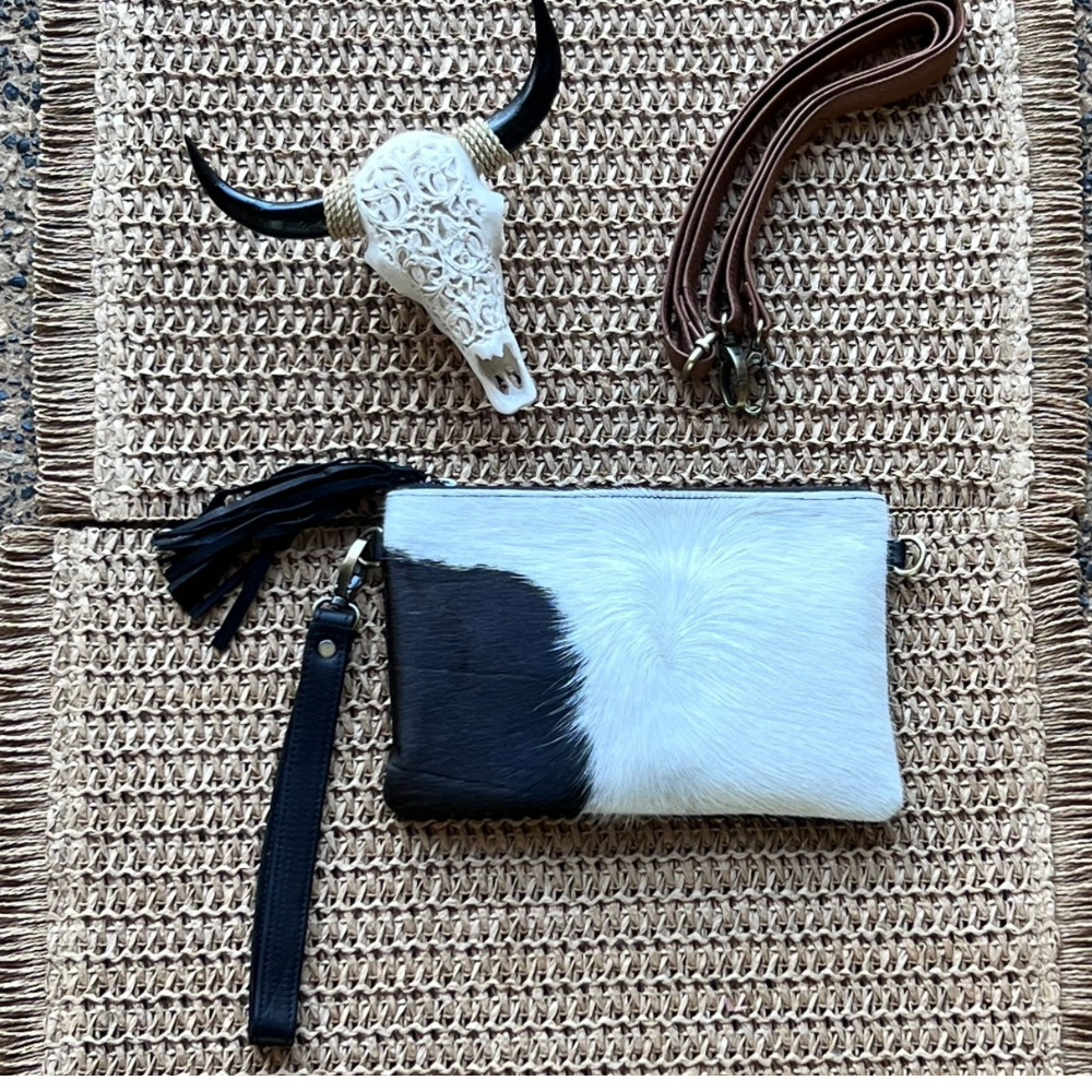 TT Cowhide Clutch - Medium