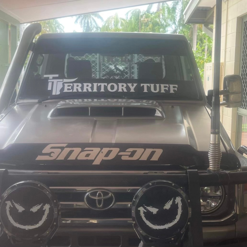 TT Windscreen Stickers – Territory Tuff