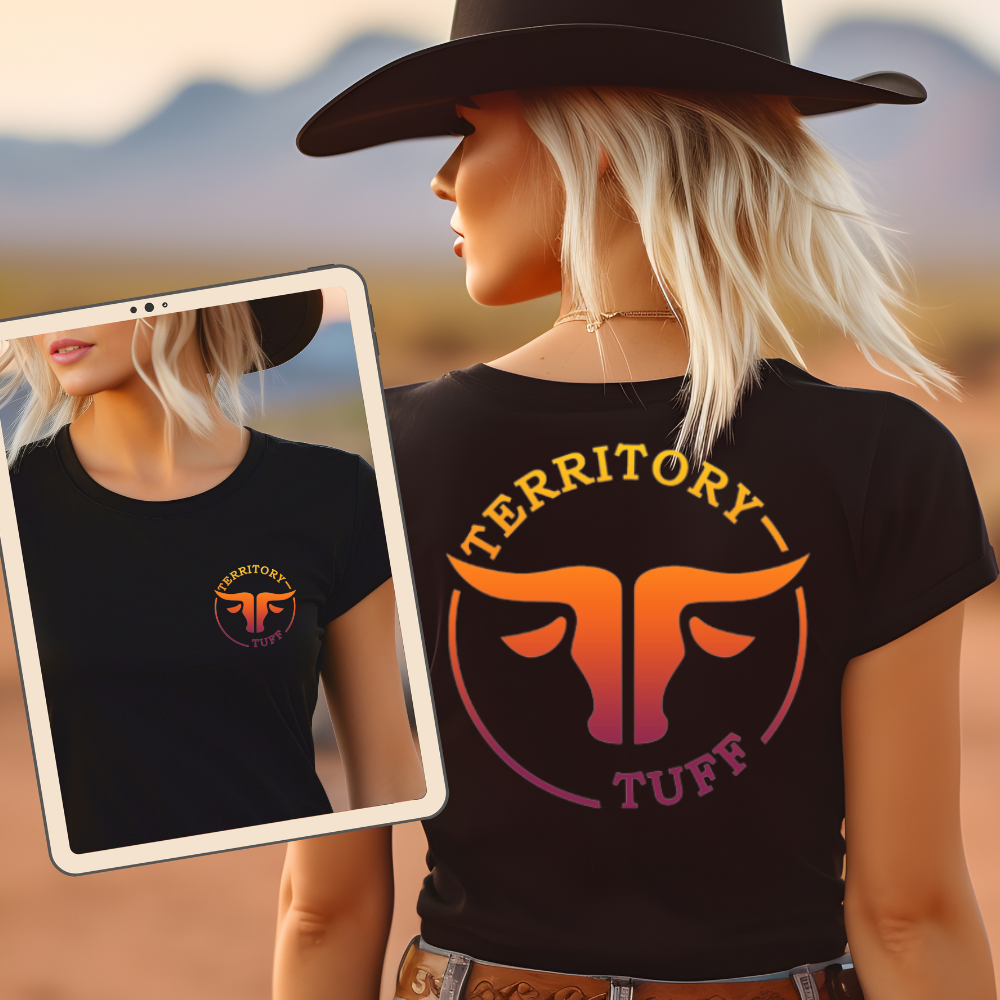 Top End Sunrise Ladies Tee