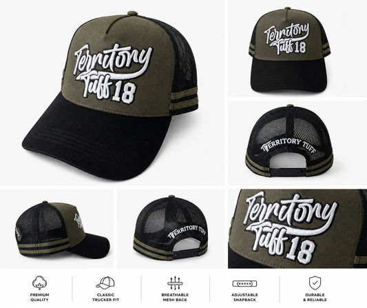 18 Series TT Trucker Cap - Olive (Copy)