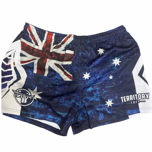 Territory Tuff Footy Shorts ~ Aussie
