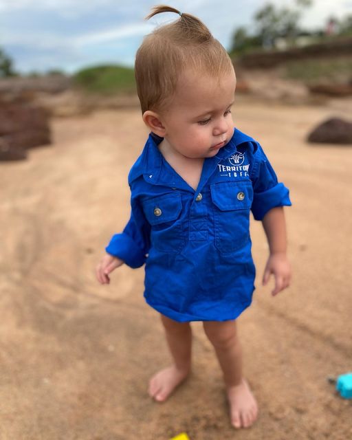Limited Edition MJ Work Shirt Cobalt