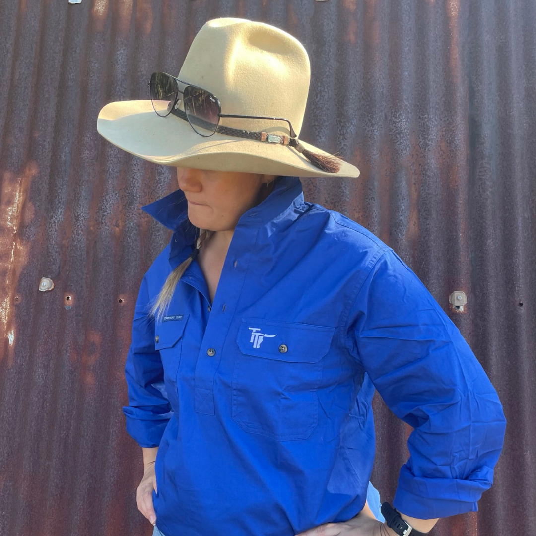 Territory Work Shirt - Cobalt – Territory Tuff