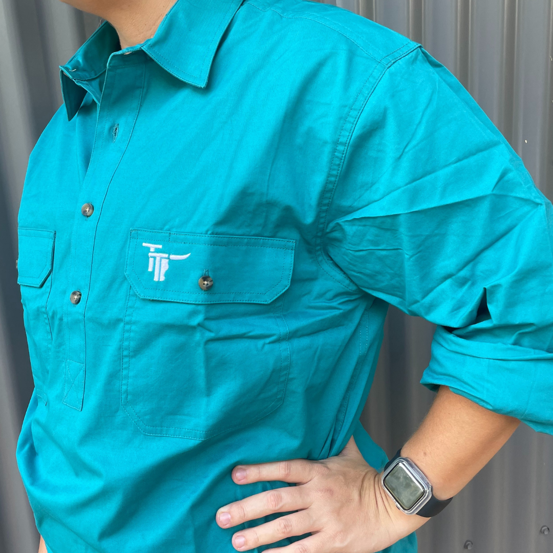 Territory Work Shirt - Pine – Territory Tuff