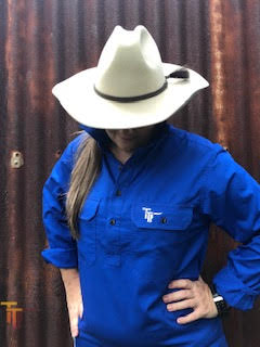 Elliot Work Shirt  Cobalt