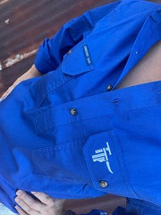 Elliot Work Shirt Cobalt